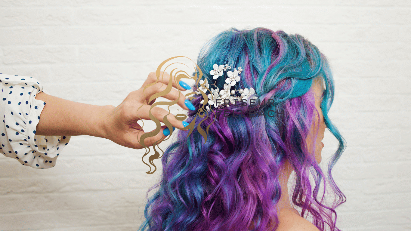 Friseur in Fellbach während eines Haarschnitts