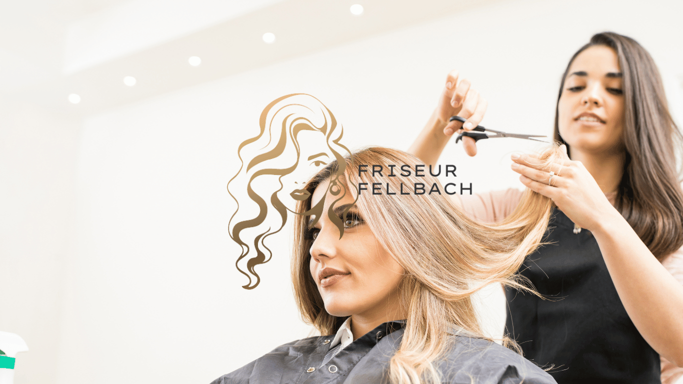 Friseur in Fellbach während eines Haarschnitts